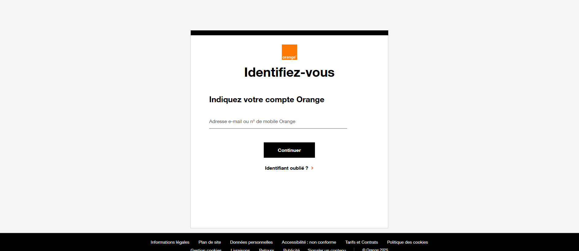 Forensic screenshot of [REDACTED] showing the phishing page layout