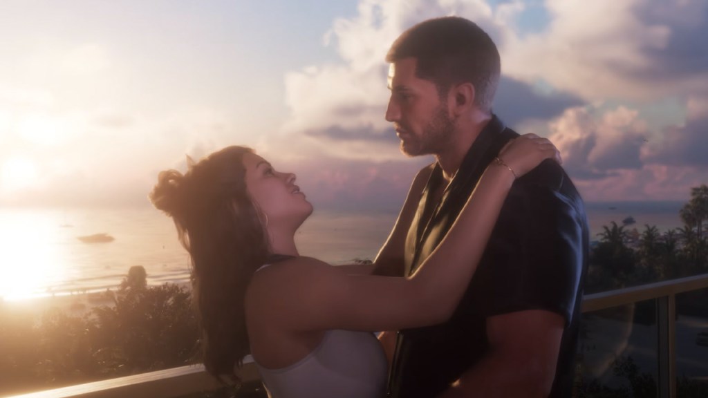 GTA 6 Launch Trailer Jason and Lucia Romance