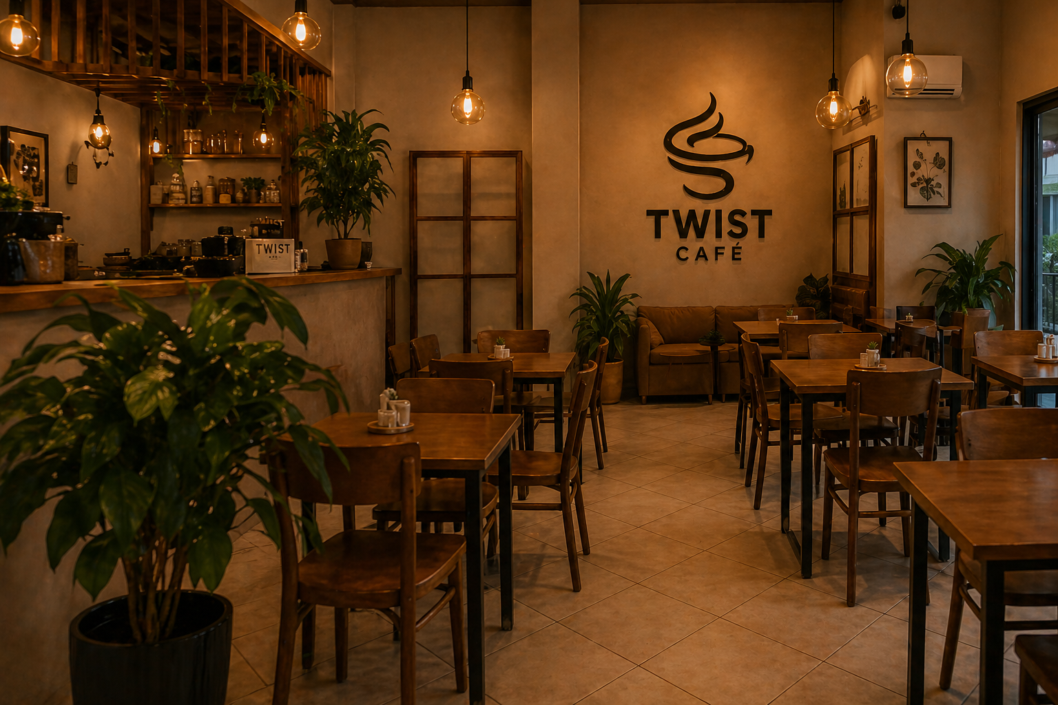 Twist Café interior