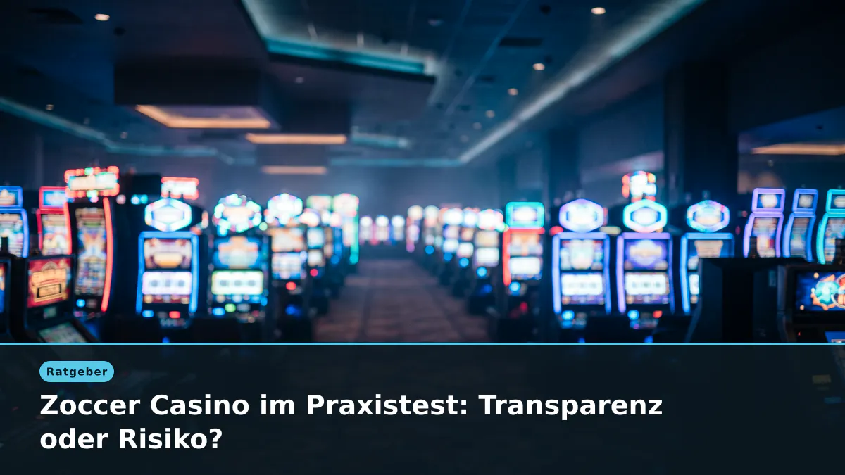 Zoccer Casino im Praxistest: Transparenz oder Risiko?