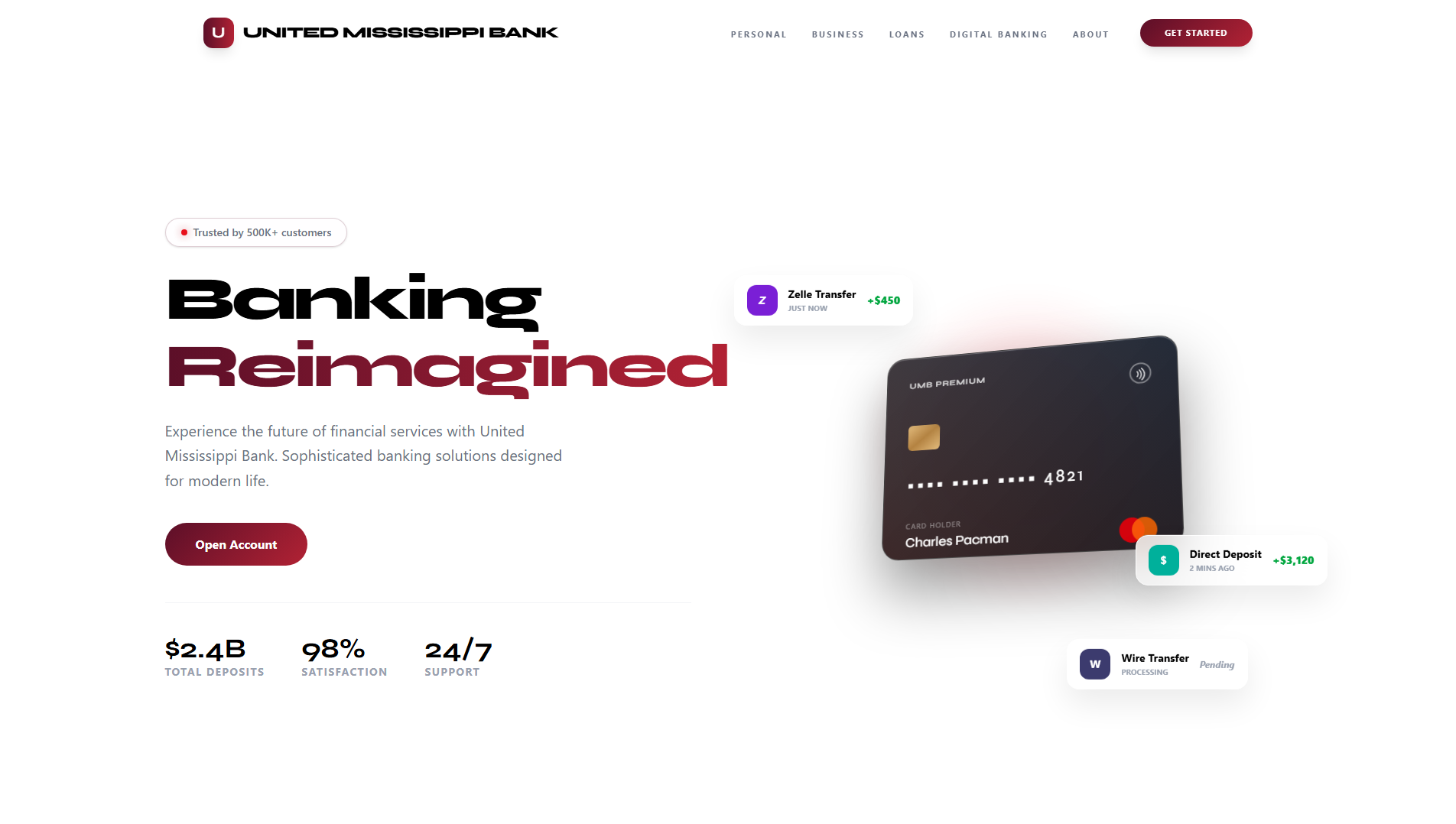 Screenshot of msbank.pro
