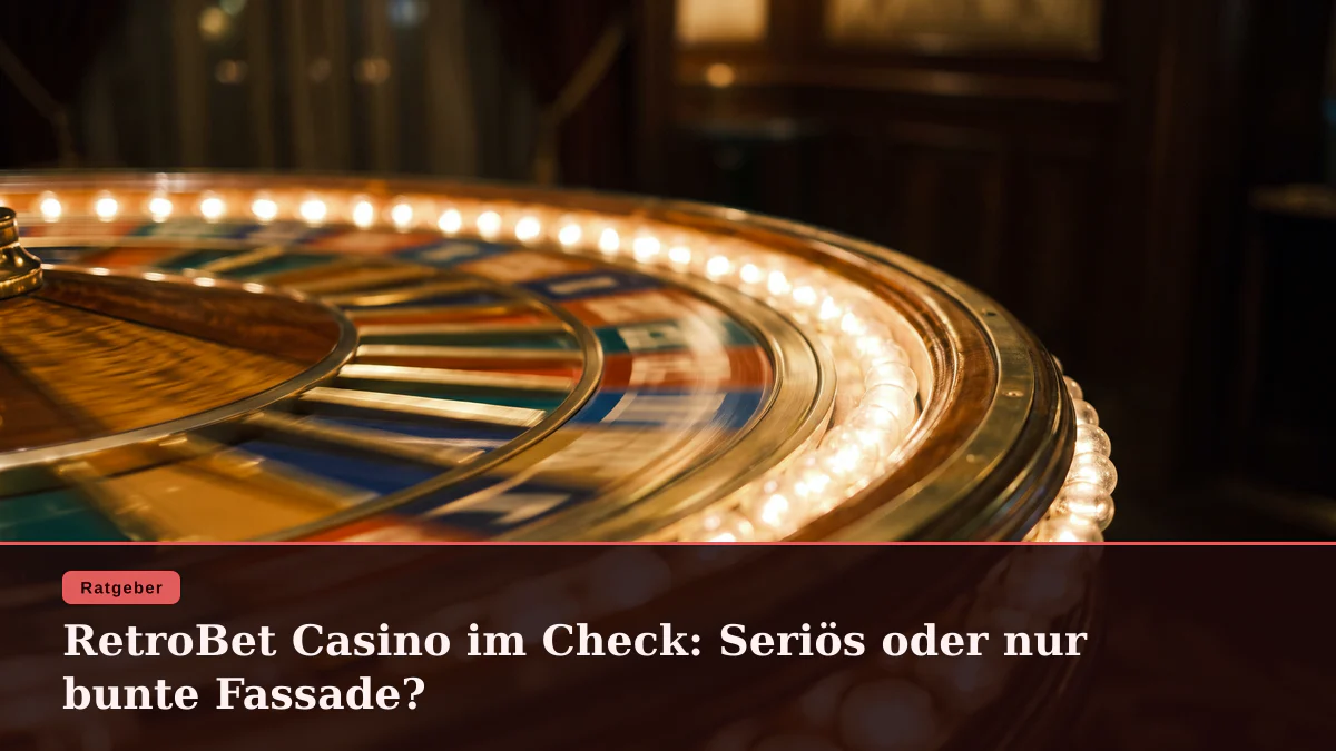 RetroBet Casino im Check: Seriös oder nur bunte Fassade?