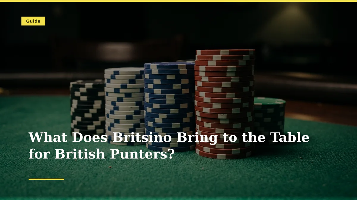 What Does Britsino Bring to the Table for British Punters?