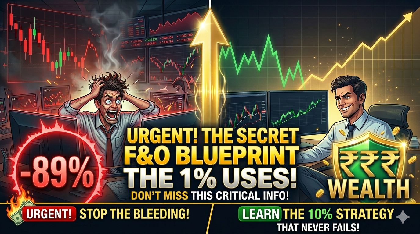 F&O Trading Blueprint - 90% Lose, 10% Win