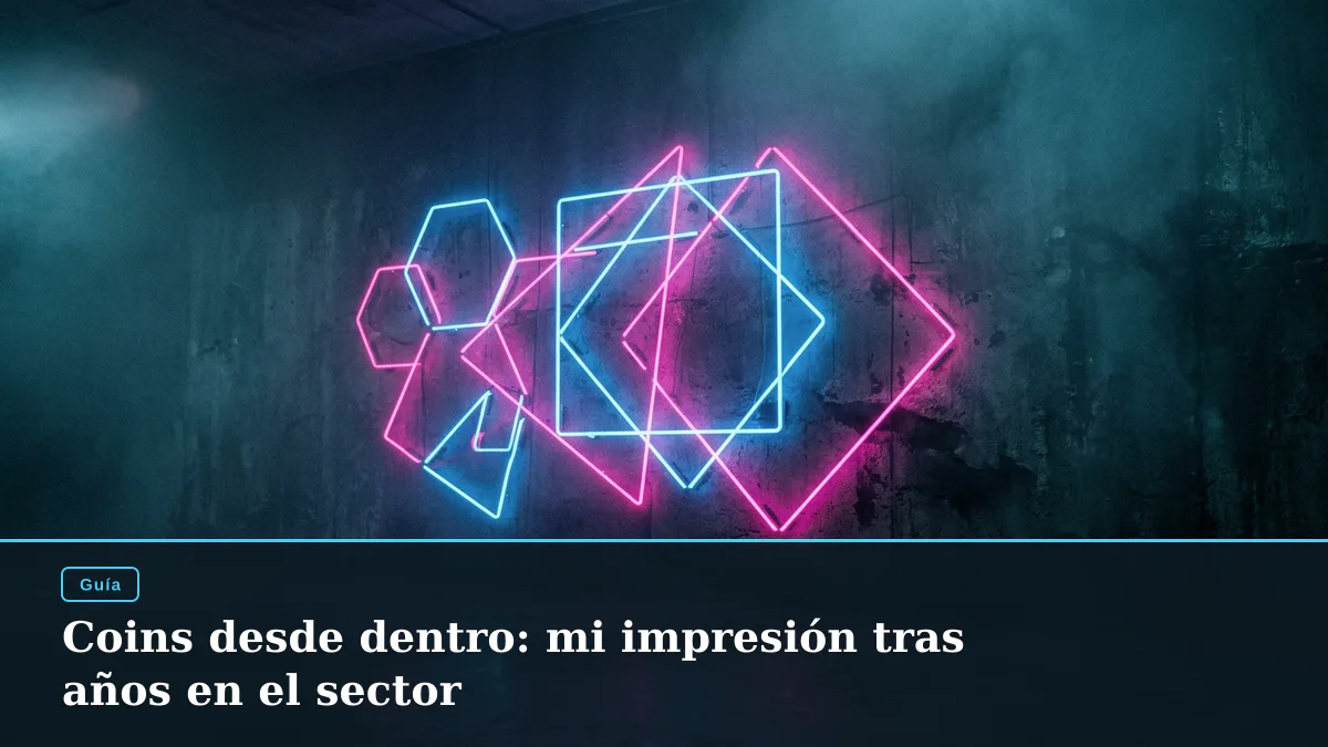 Coins desde dentro: mi impresión tras años en el sector
