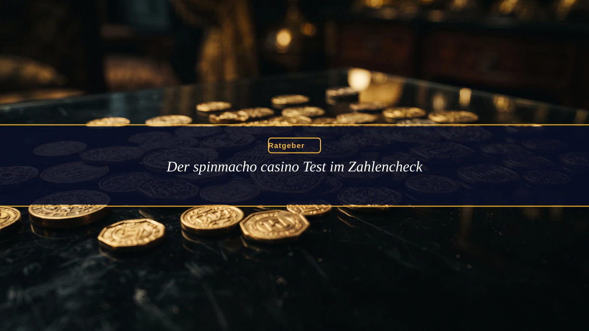 Der spinmacho casino Test im Zahlencheck