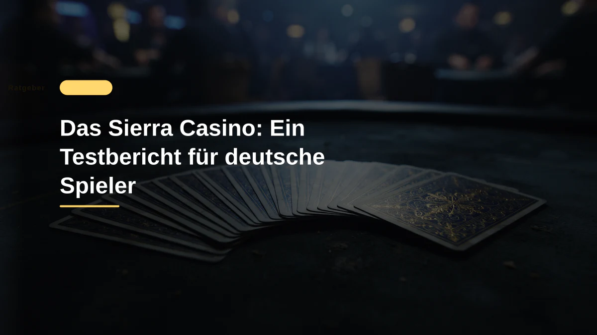 Das Sierra Casino: Ein Testbericht für deutsche Spieler