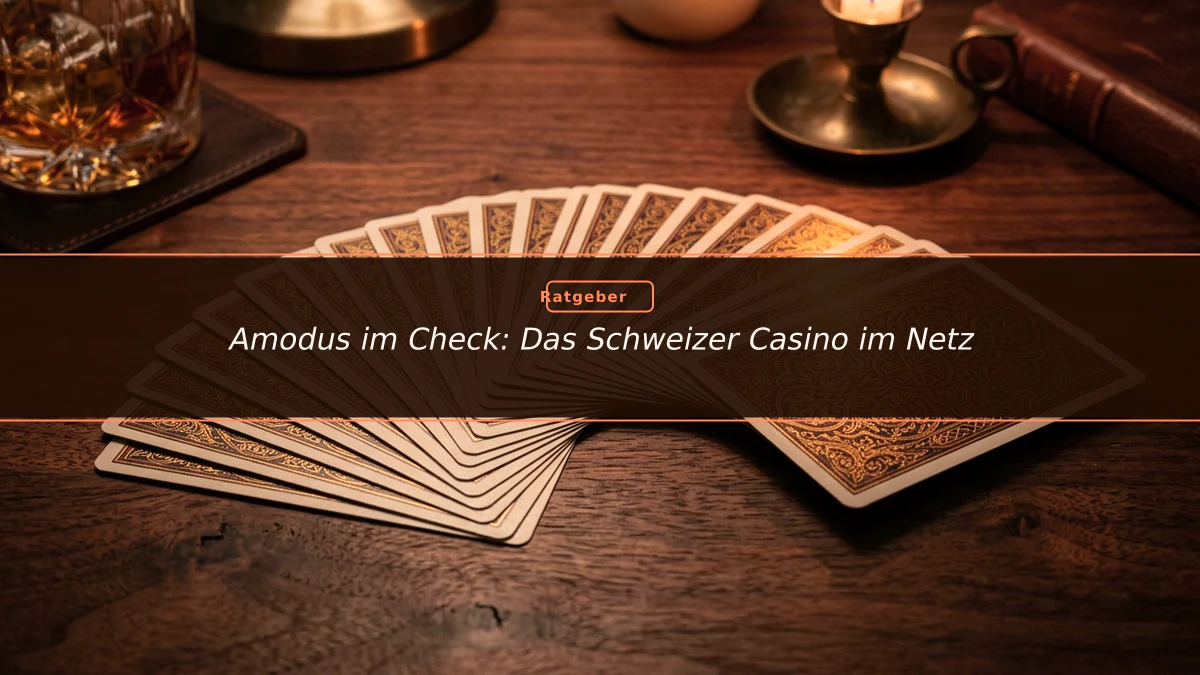 Amodus im Check: Das Schweizer Casino im Netz