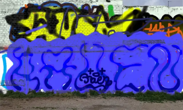 Graffiti artwork by Ksksksskk