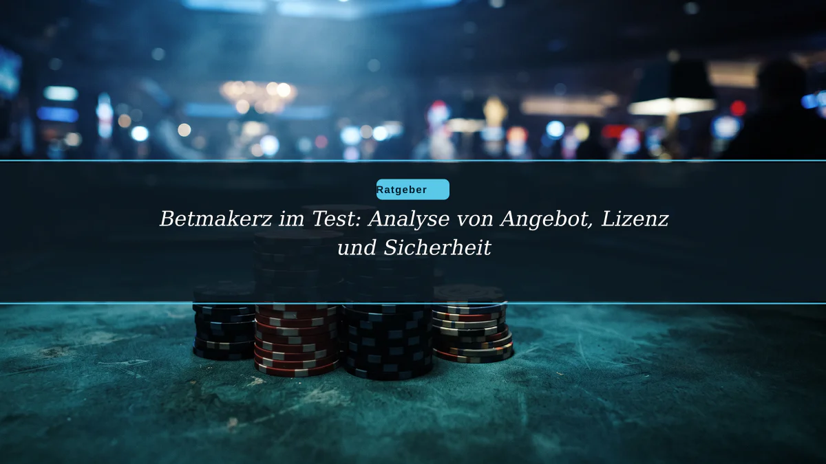 Betmakerz im Test: Analyse von Angebot, Lizenz und Sicherheit