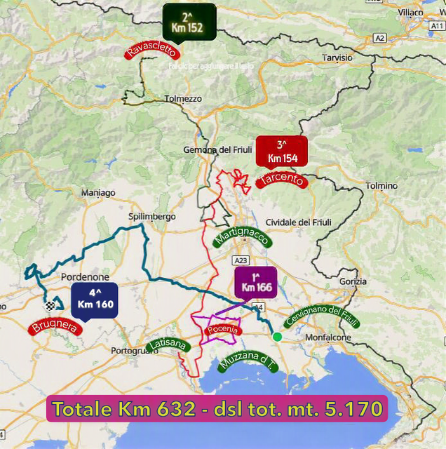 General Route Map