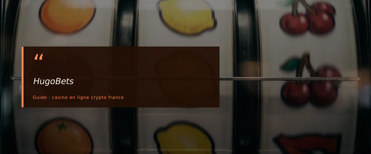 HugoBets — fiche : Meilleurs casinos en ligne pour joueurs crypto en France