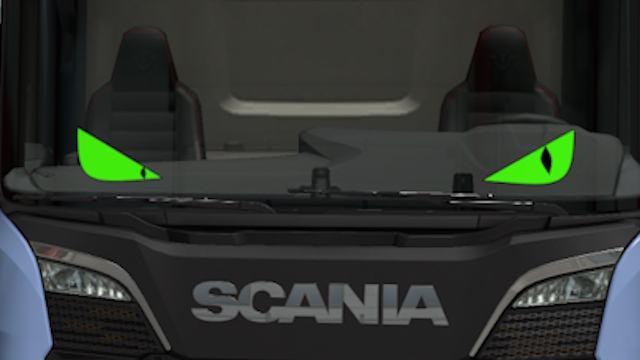 Devil Eyes Part 2 for Scania R & S 2016 NG Made By Lupus Kustoms