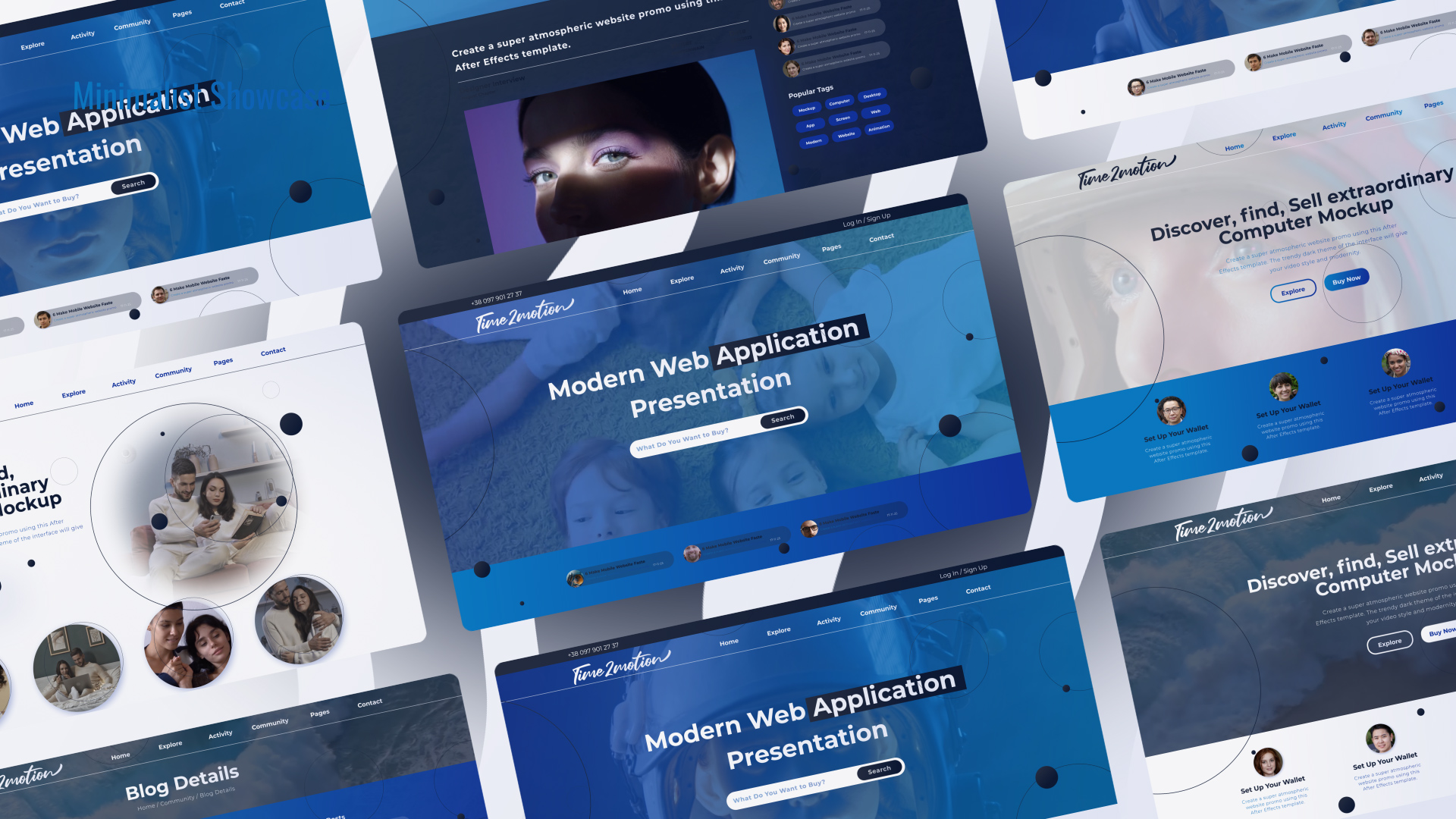 Mock-Up Desktop Presentation