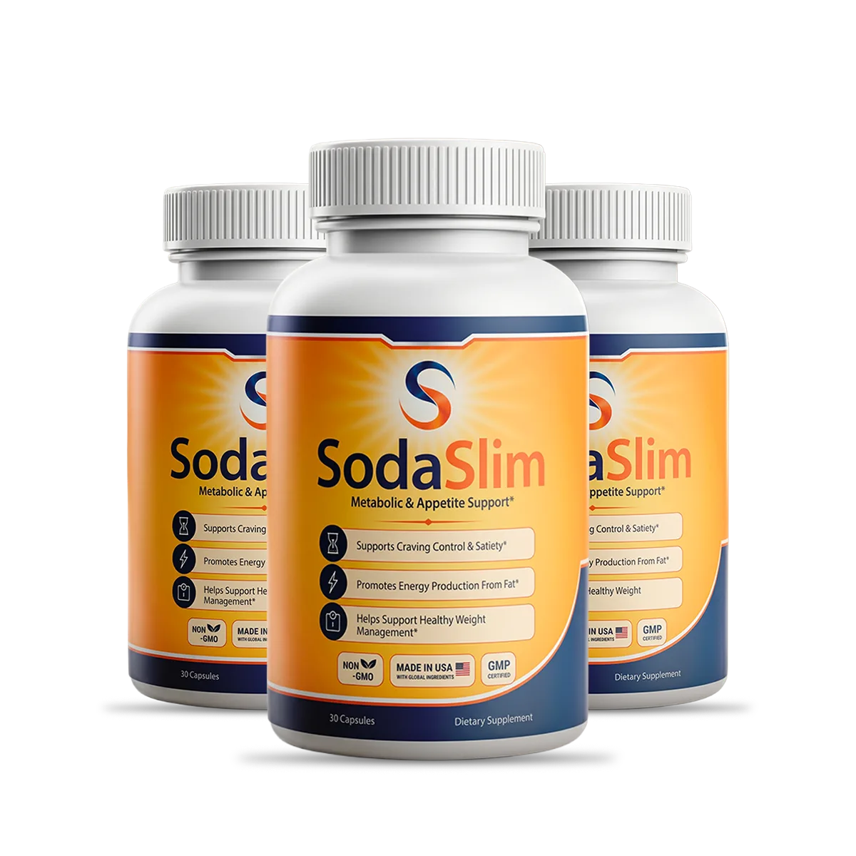 SodaSlim 3 bottle package
