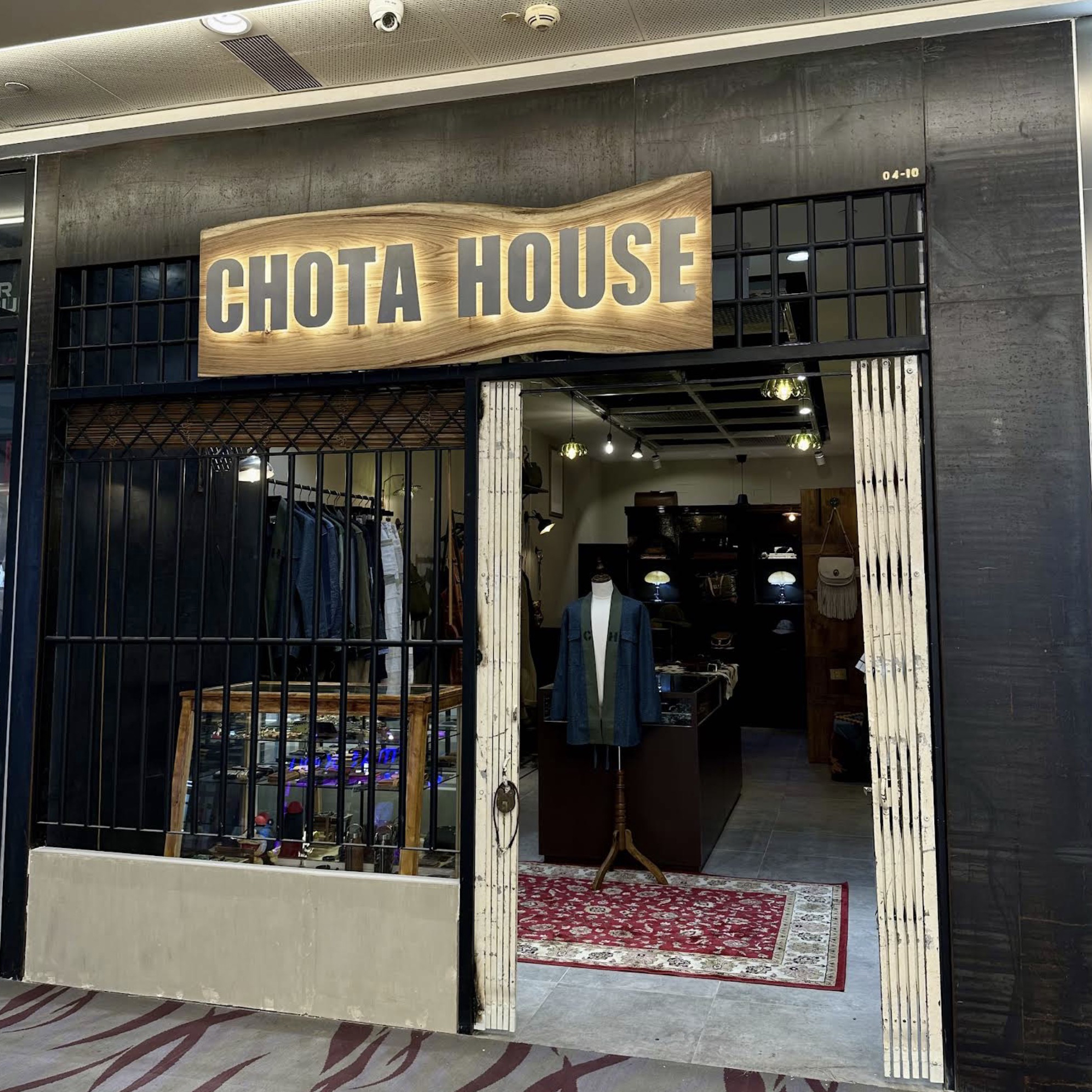 Chota House ready-to-wear collection display