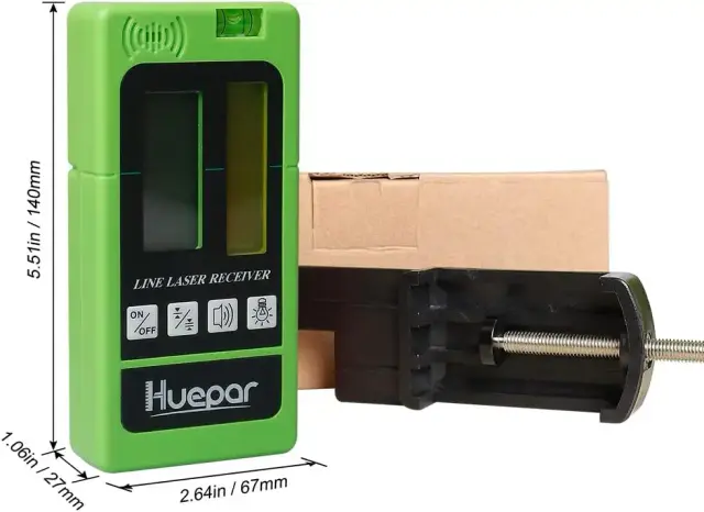 Huepar LR-5RG package contents accessories included