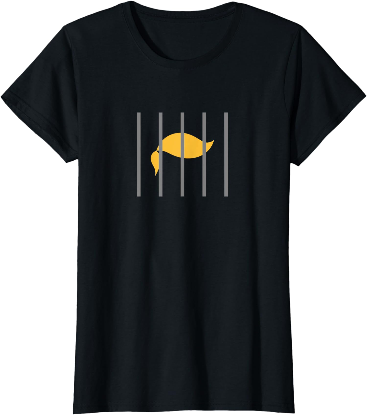 Donald Trump Impeach Anti-Trump Behind Bars Ladies’ Crewneck T-Shirt