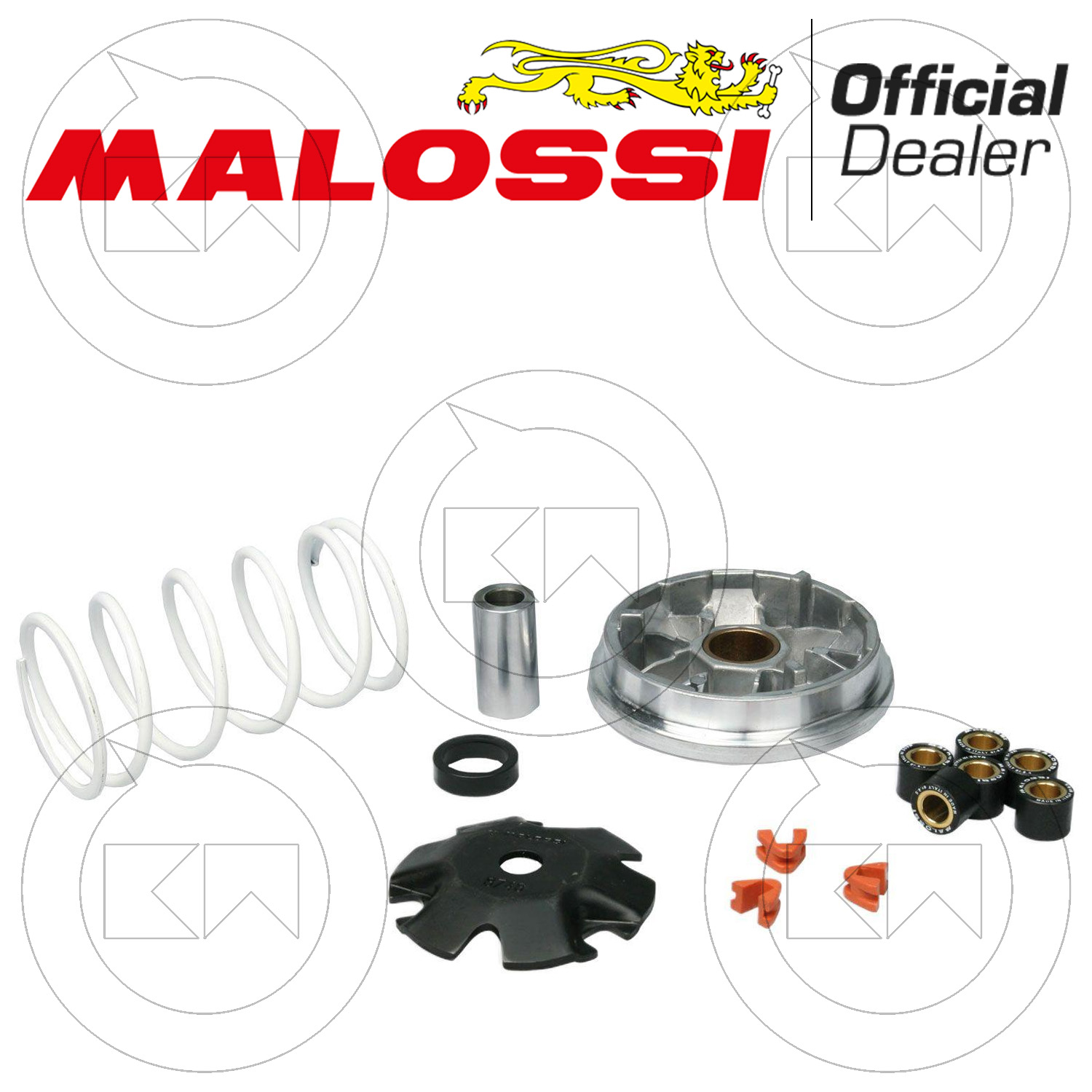 NEW variator malossi multivar 2000 518752 peugeot vivacity compact 50 ...
