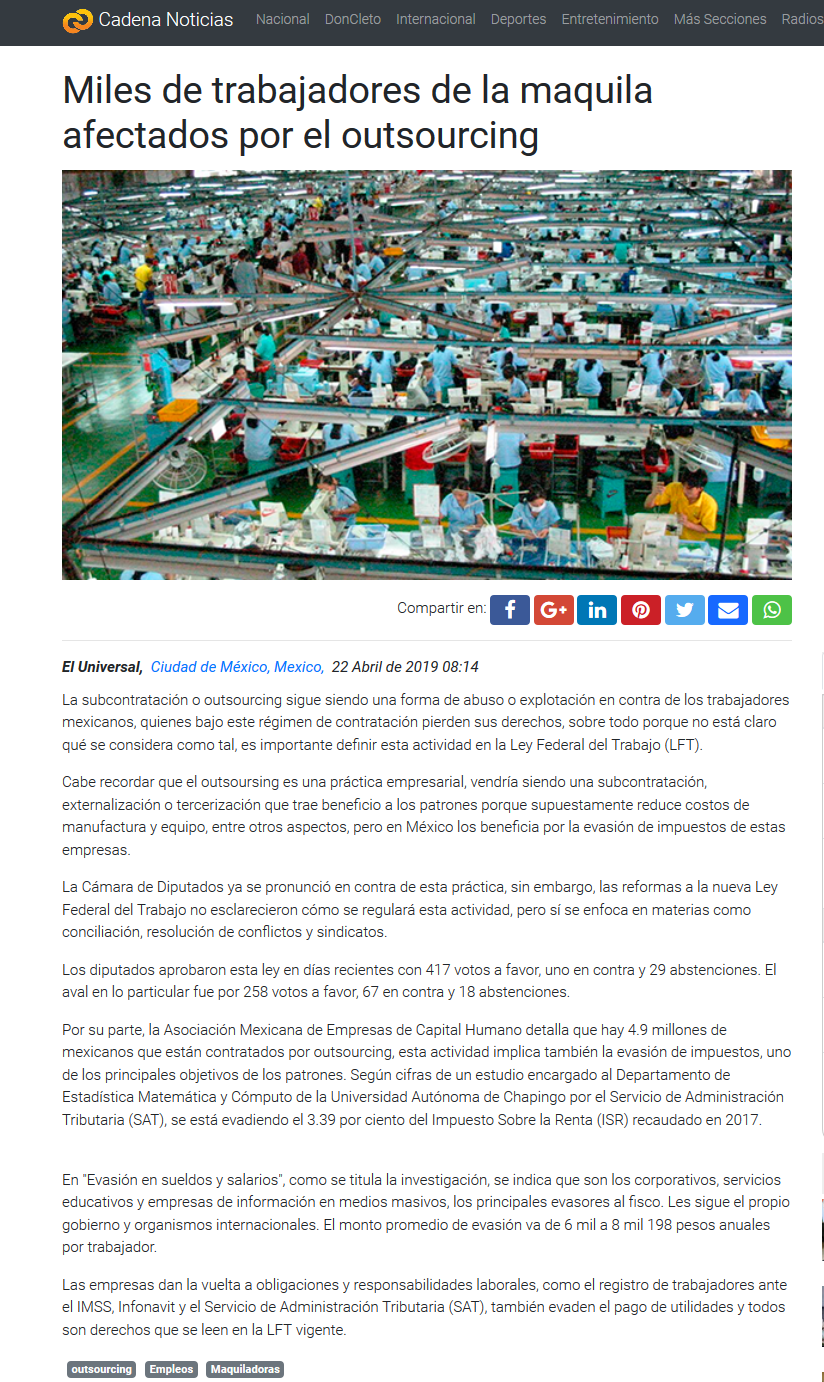 outsourcing