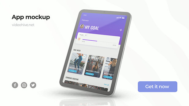 Tablet App Promo - Website Presentation Tablet App Promo - Website Presentation