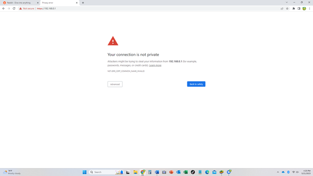 router-error