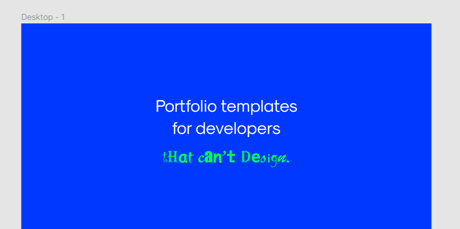 ugly design