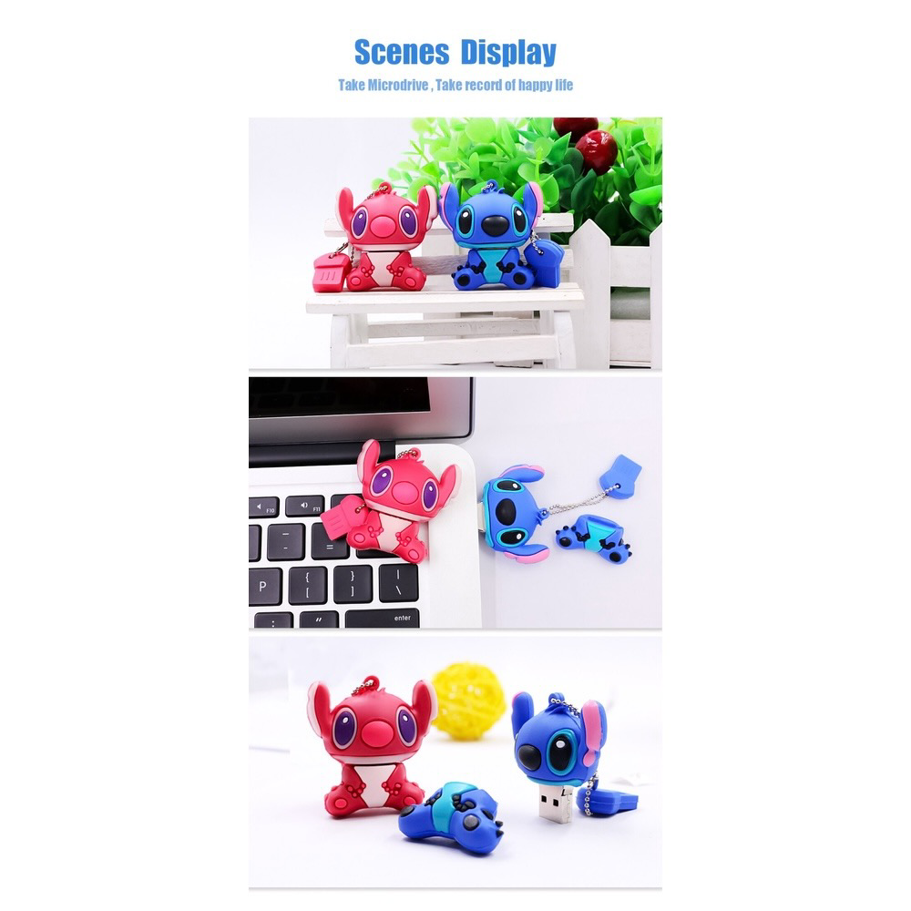 Stitch Computer Adapters Memorie USB, 64 GB, Stitch Figure, Transfer Rapid de Date ...