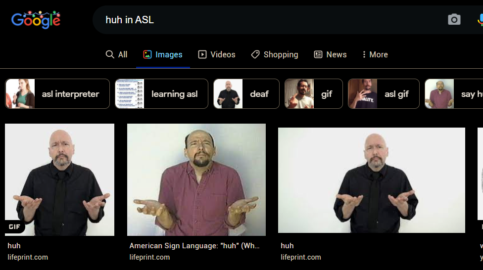 lets all practice American Sign Language - The Something Awful Forums