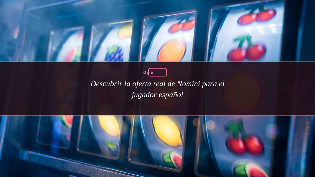 Descubrir la oferta real de Nomini para el jugador español