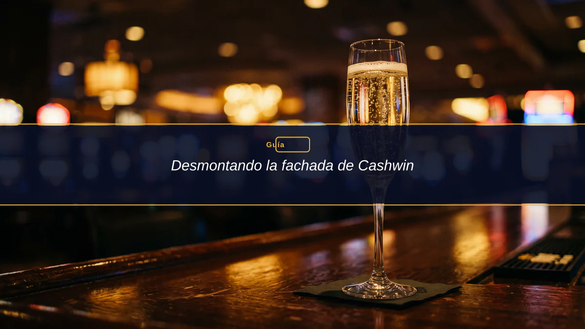 Desmontando la fachada de Cashwin