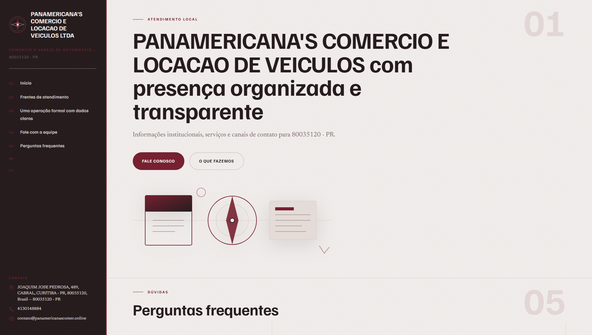 Stored capture of panamericanascomer.online