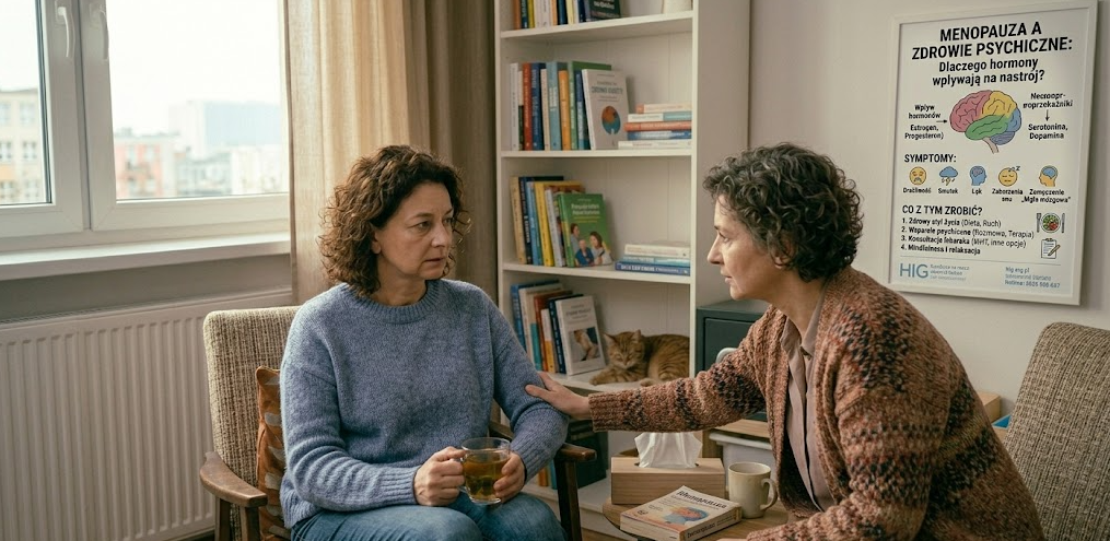 Menopauza a zdrowie psychiczne – dlaczego hormony wpływają na nastrój i co z tym zrobić?