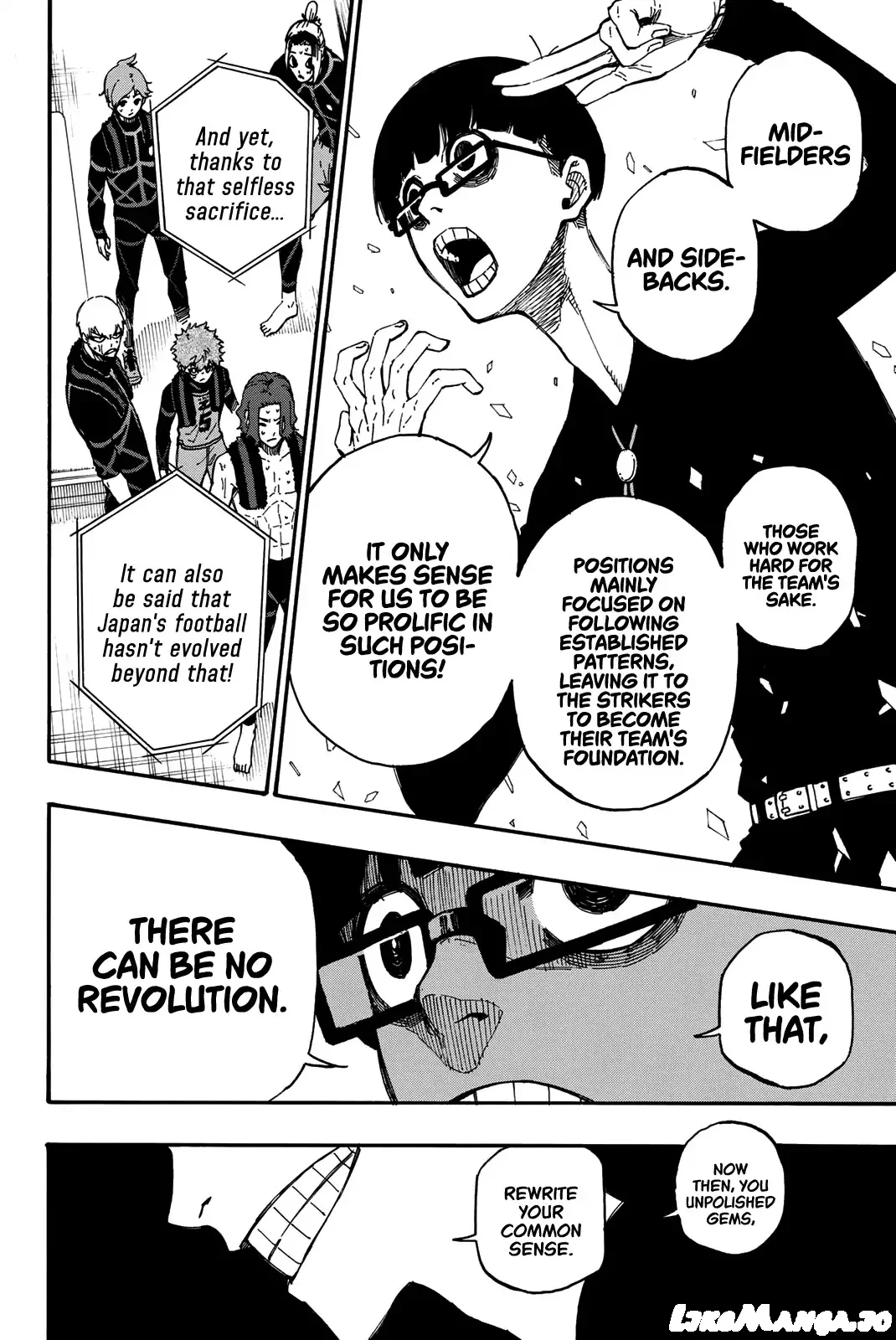 Read Blue Lock Chapter 8 English - Page 16