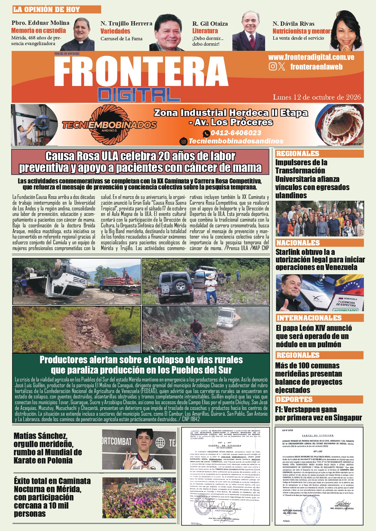 Frontera Mérida