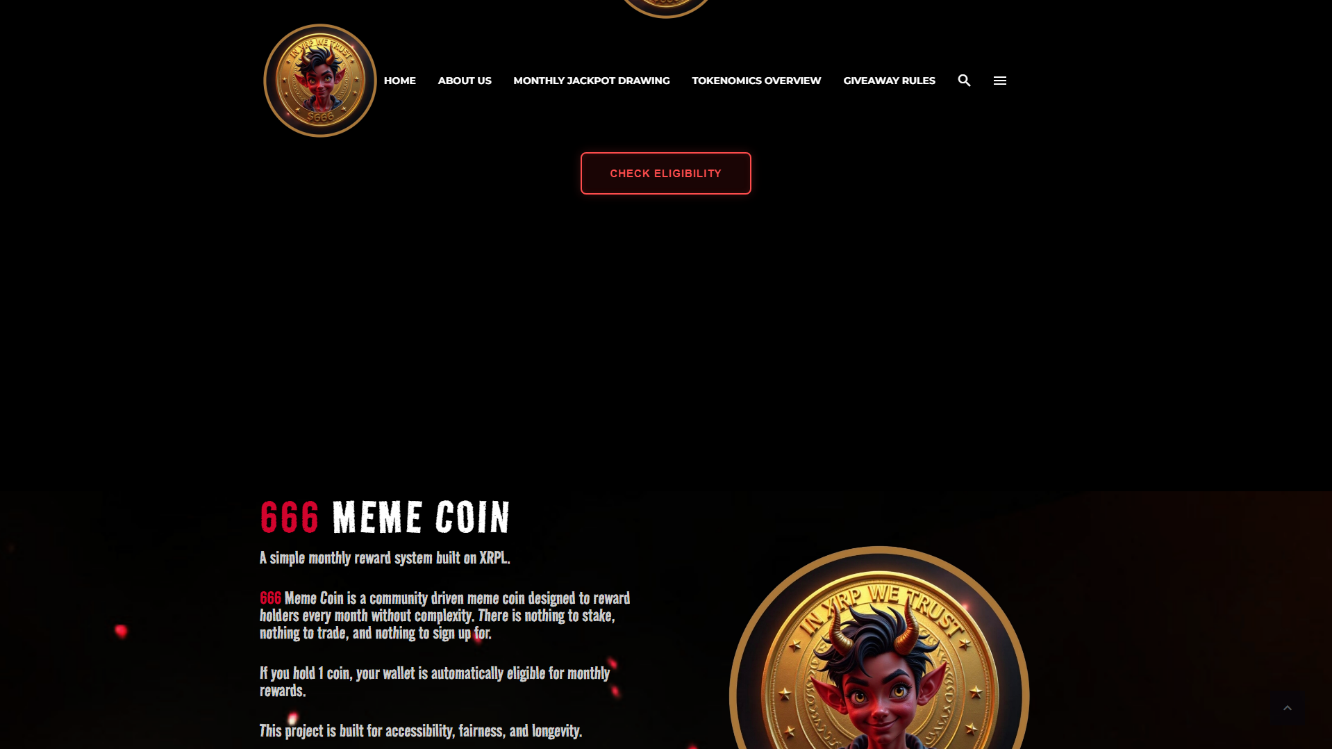 Stored capture of 666memecoin.net