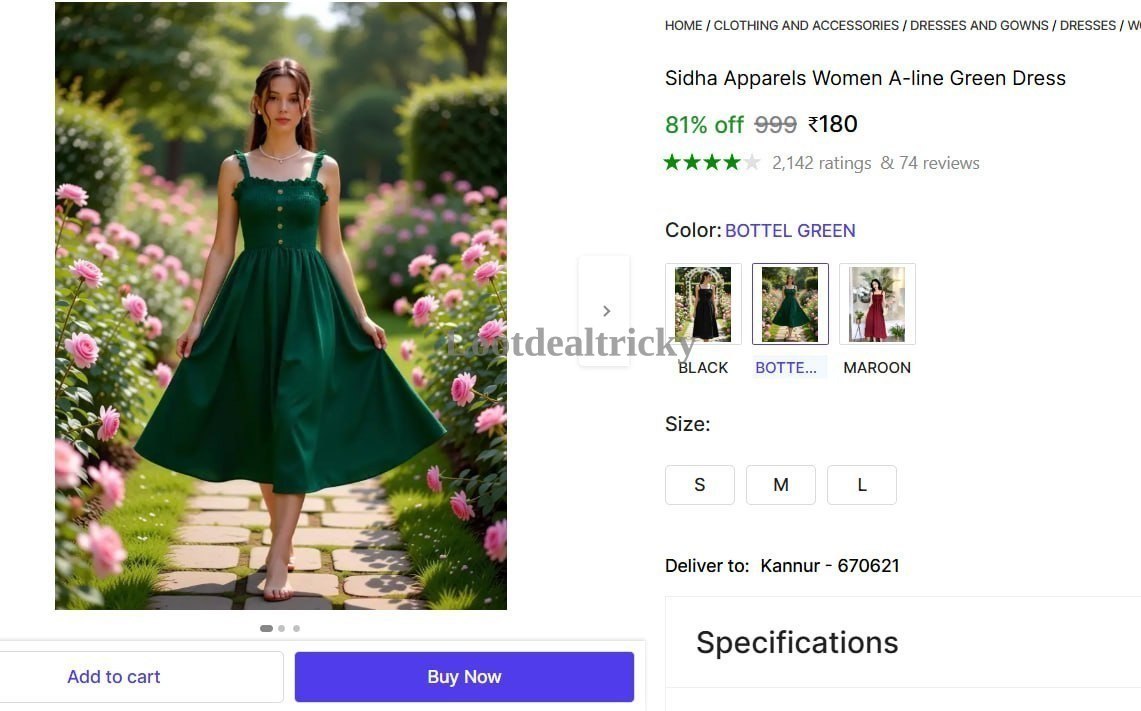   women A Line – Just ₹180 | Huge Savings Offer