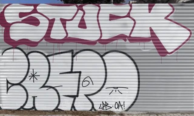 Graffiti artwork by STUCK1