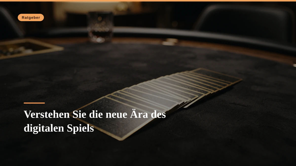 Verstehen Sie die neue Ära des digitalen Spiels
