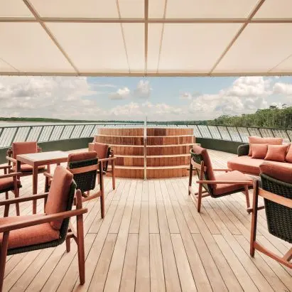 A Floating Gallery on the Amazon