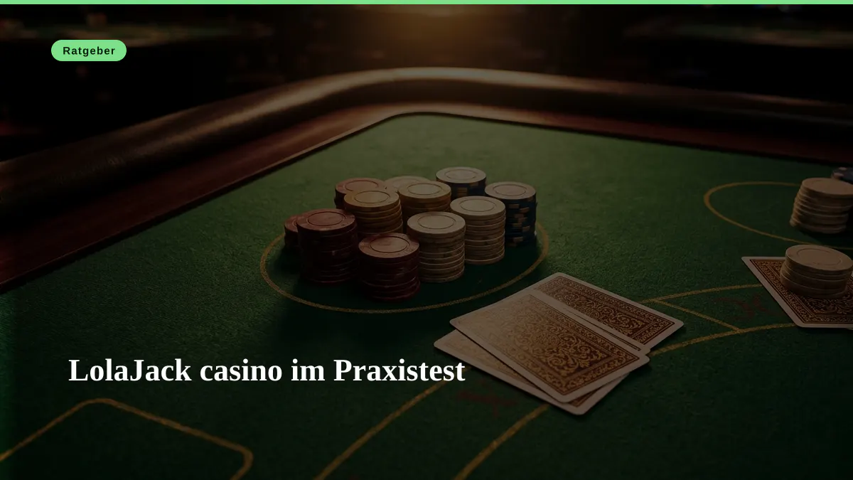 LolaJack casino im Praxistest