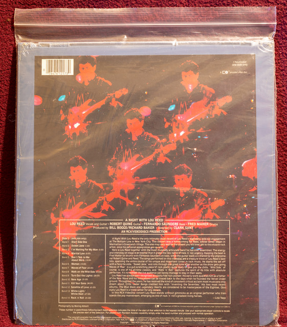 For The Music - A Night With Lou Reed.jpg