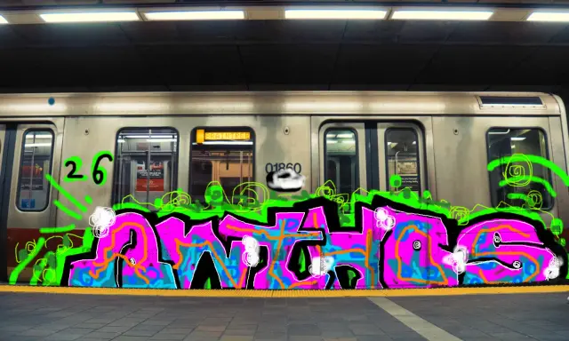Graffiti artwork by anthossssss