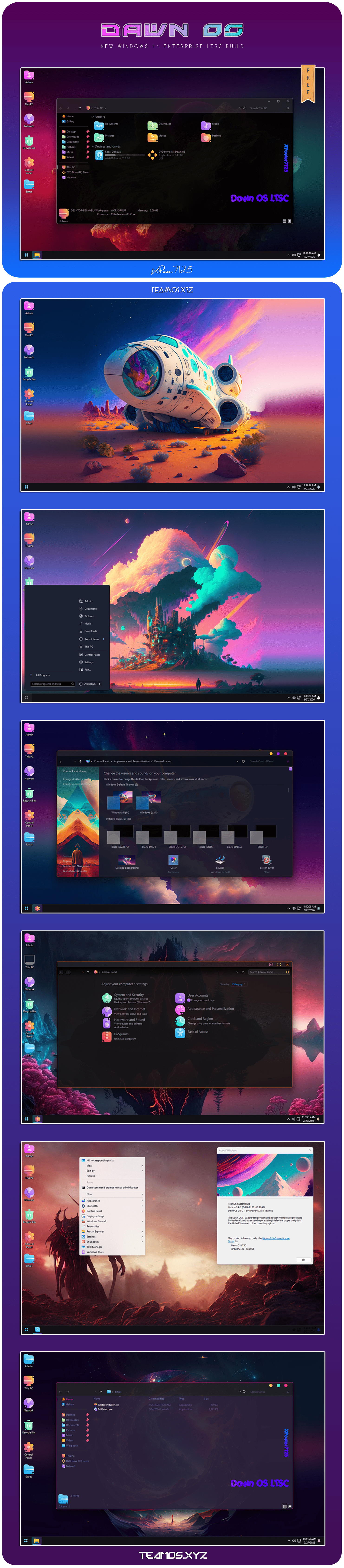 Dawn OS LTSC - Windows 11 LTSC 2024 Lite by XPower7125 4
