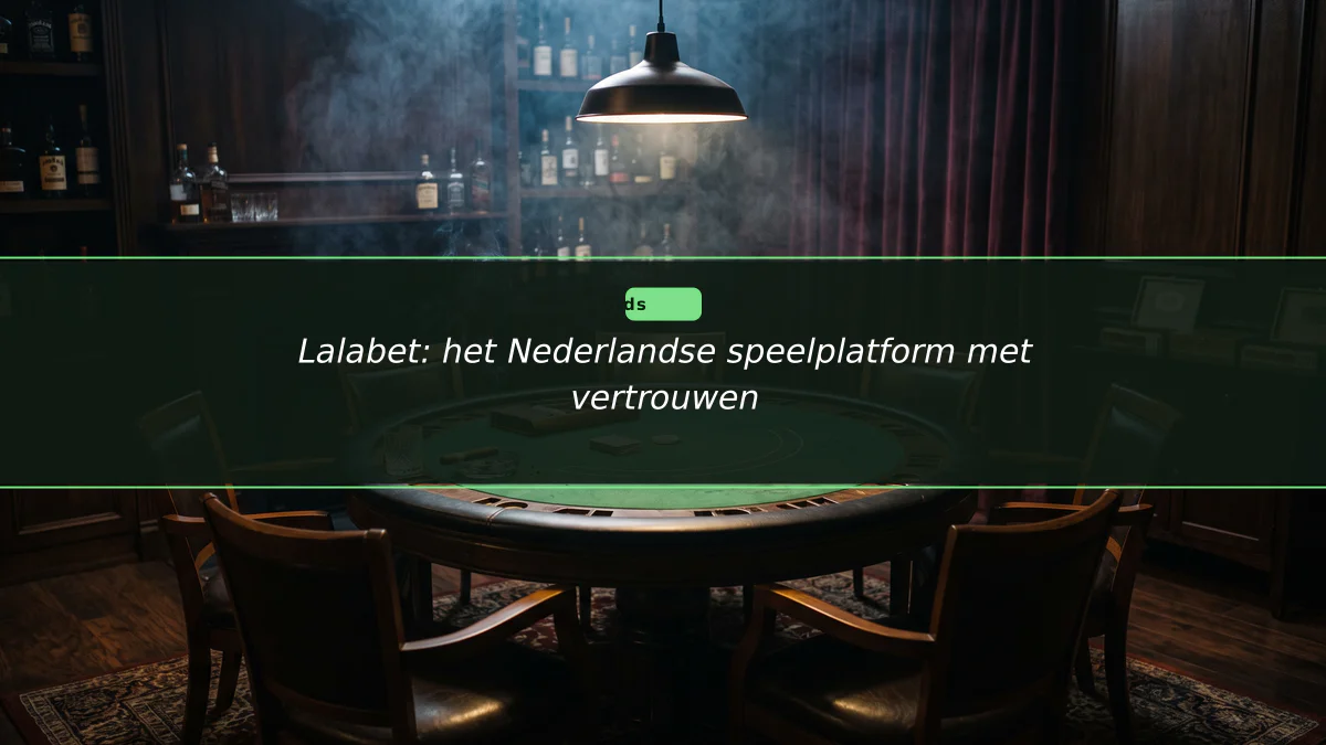 Lalabet: het Nederlandse speelplatform met vertrouwen