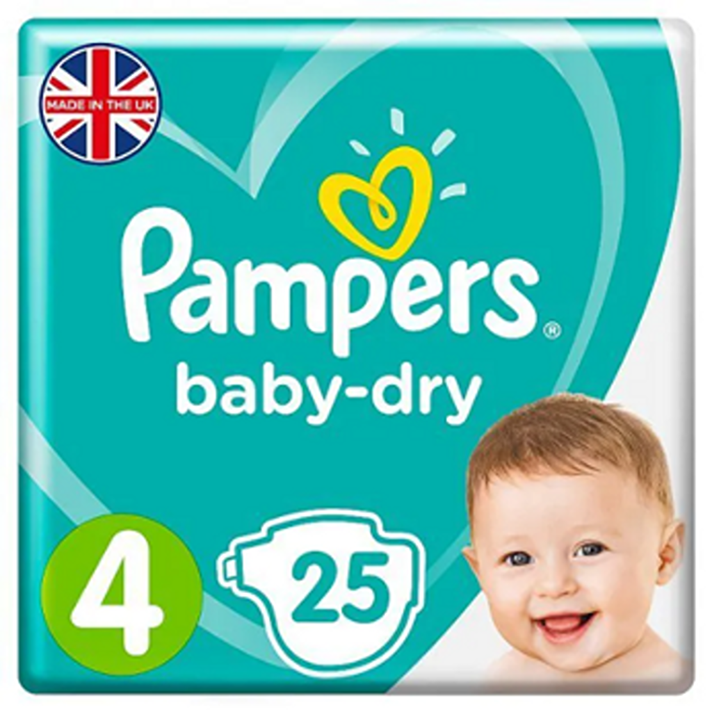 Baby-dry Nappies Size 4 Pampers