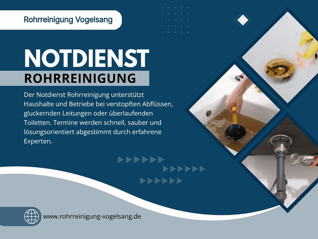 Regelmäßige Aufmerksamkeit kann verhindern, dass aus kleinen Ablagerungen größere Probleme entstehen, die später einen notdienst rohrreinigung erforderlich machen.

Rohrreinigung Vogelsang
Adresse: Plauenstraße 21 Dortmund North Rhine-Westphalia 44319
Telefon: 015792810410

Lesen Sie unsere Blogs:

https://rohrreinigungvogelsang.weebly.com
https://rohrreinigungbochum.wixsite.com/rohrverstopft
https://6a21356501b07.site123.me

Weitere Links:

https://www.apsense.com/user/rohrreinigungvogelsang
https://www.anibookmark.com/user/rohrreinigungbochum.html
https://www.goodreads.com/rohrreinigungvogelsang