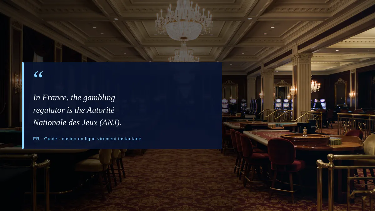 Casino en ligne avec virement instantané : ce que le joueur exigeant doit vérifier