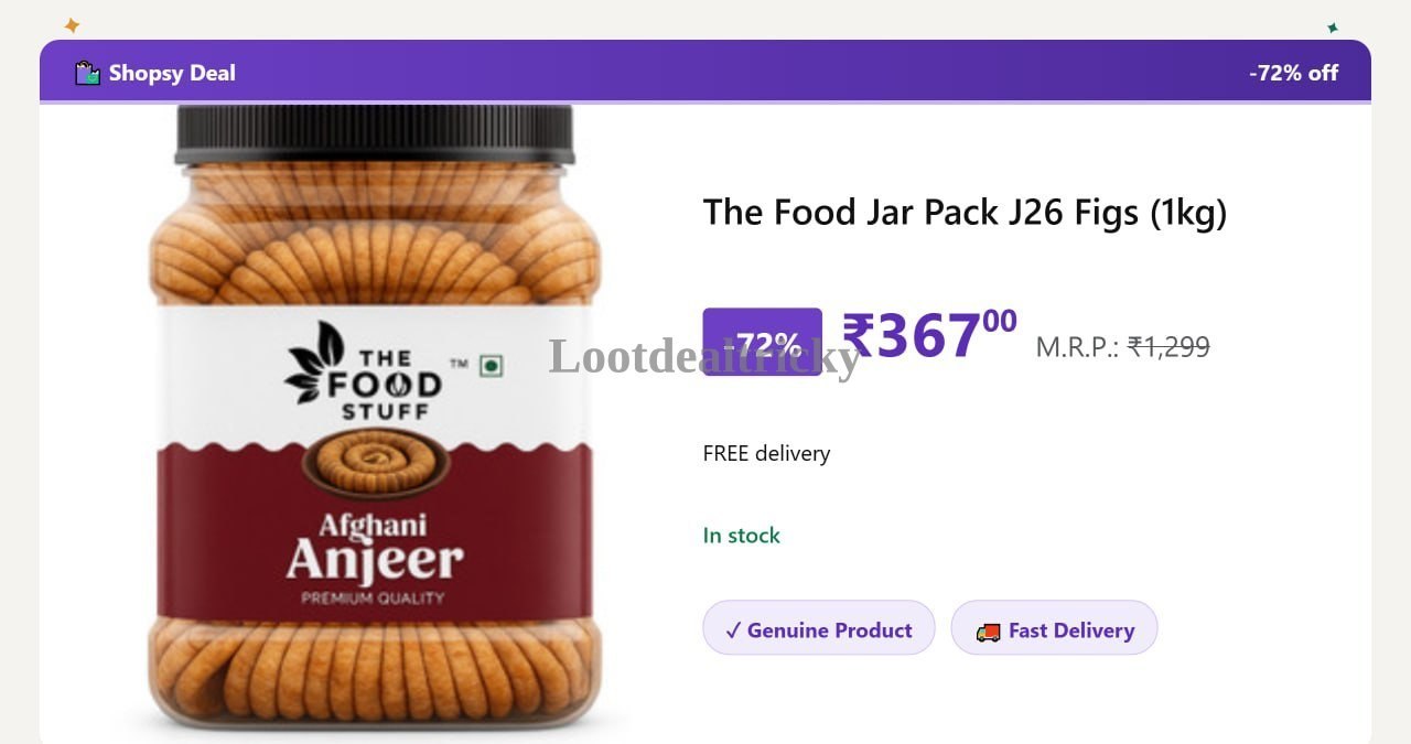 the Food Jar – Just ₹367 | Loot Deal the Food Jar – Just ₹367 | Loot Deal