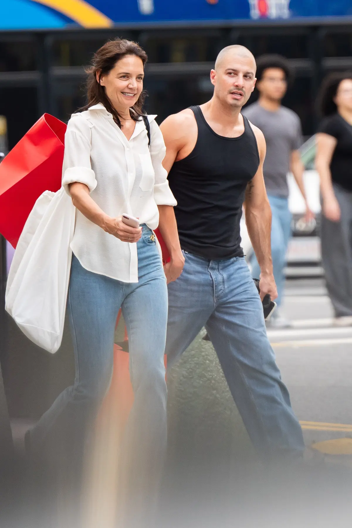 Katie Holmes and Beau's Effortless Style